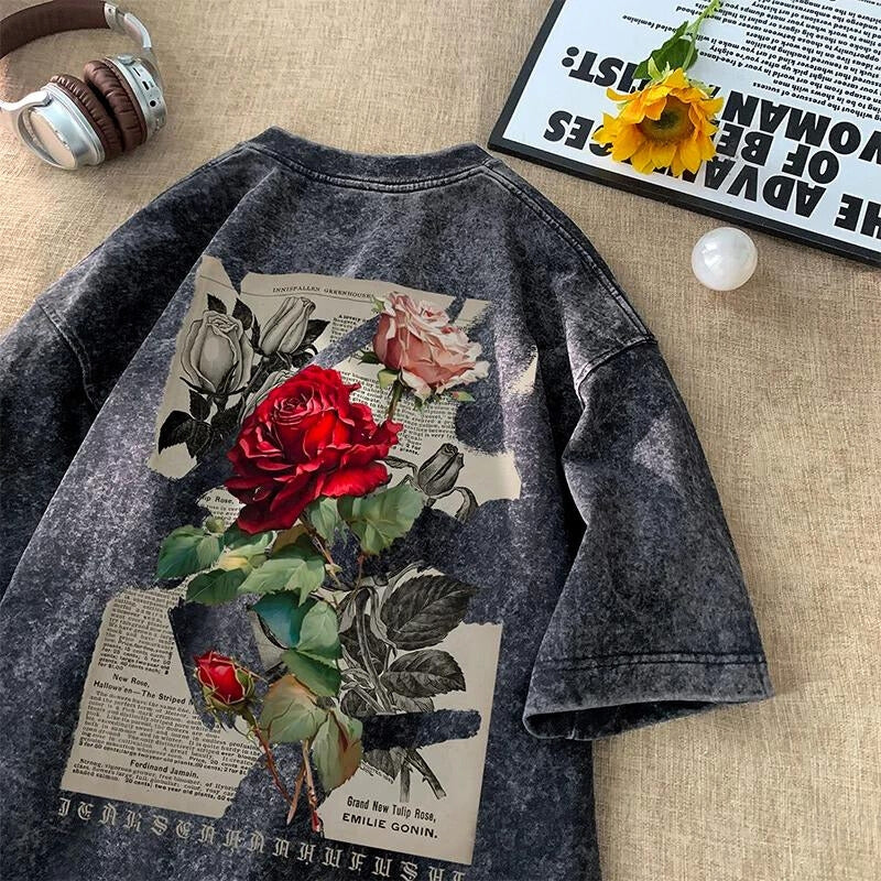 Vintage Rose Washed Tee