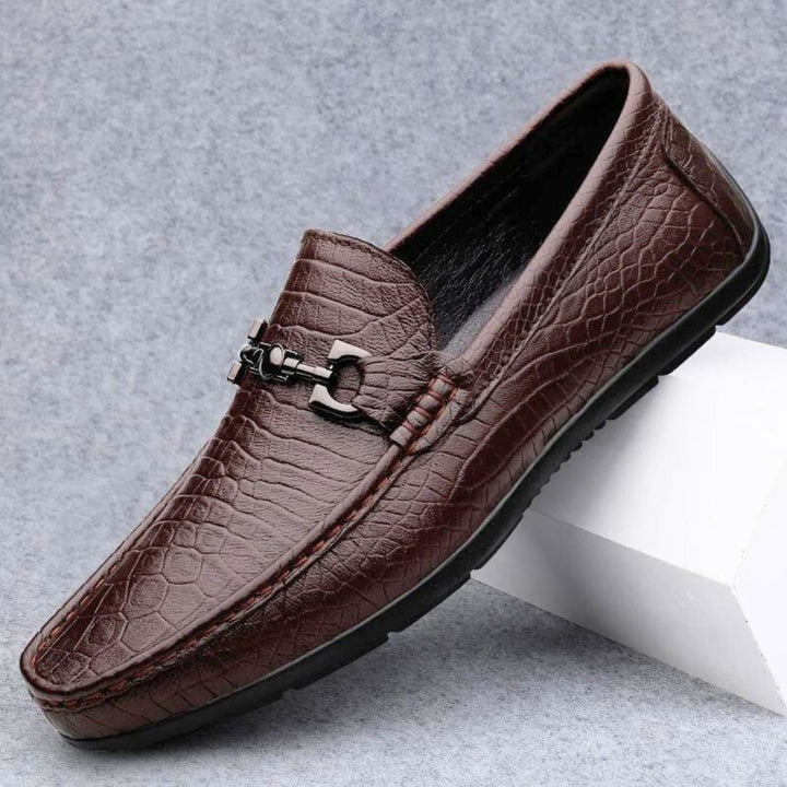 Giovanni Leather Loafers