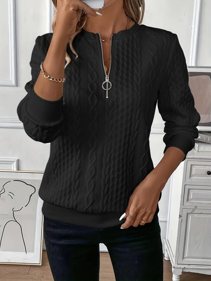 Ingeborg™ | Cozy Zipper Sweater