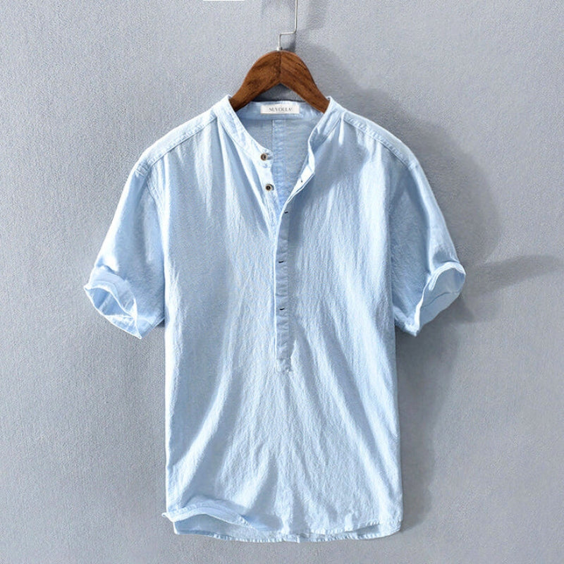 Claude Monet Premium Linen Shirt