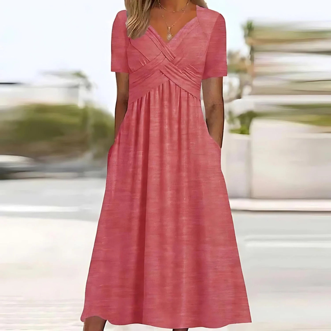 Sigrid™ | Elegant Dress with Tummy Coverage