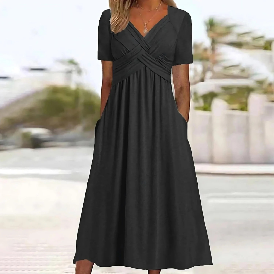 Sigrid™ | Elegant Dress with Tummy Coverage