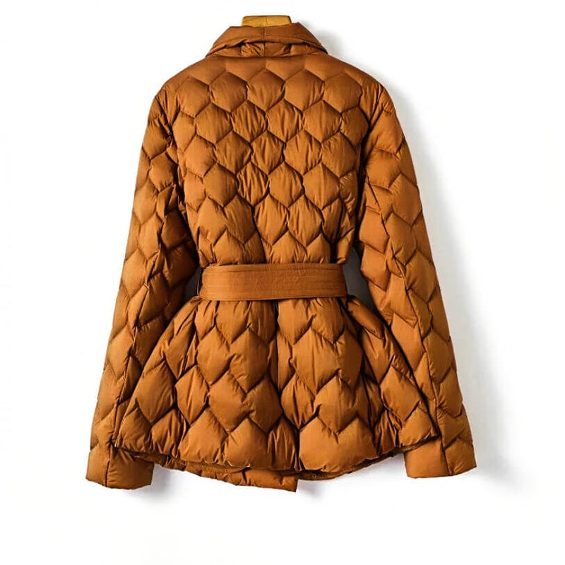 Amy™ | Stylish Quilted Down Coat