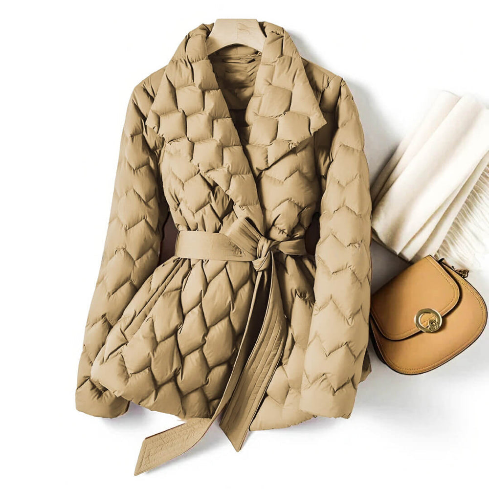 Amy™ | Stylish Quilted Down Coat