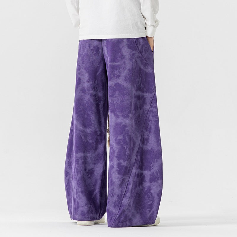 Edge Drift Relaxed-Fit Wide-Leg Sweatpants