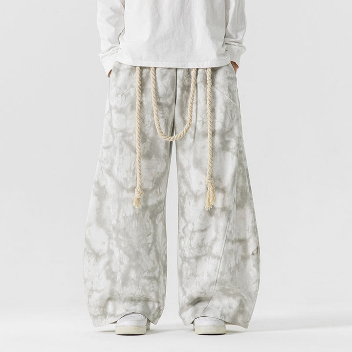 Edge Drift Relaxed-Fit Wide-Leg Sweatpants