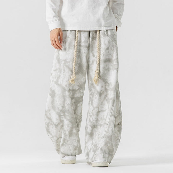 Edge Drift Relaxed-Fit Wide-Leg Sweatpants