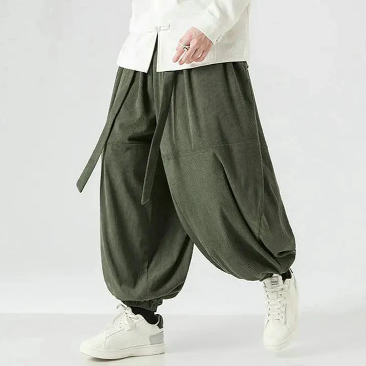 Velvoro Corduroy Harem Pants