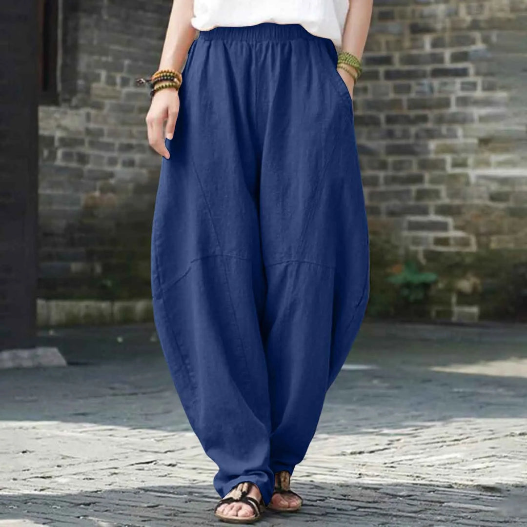 Eloria Linen Harem Pants