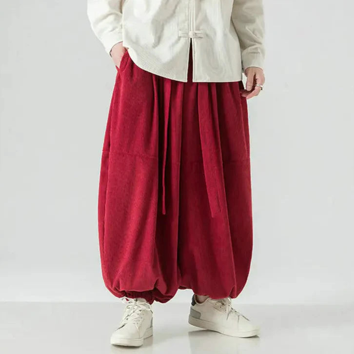 Velvoro Corduroy Harem Pants