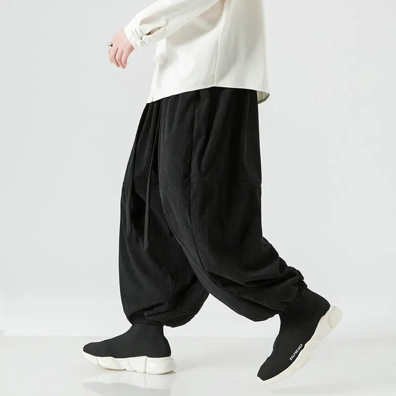 Velvoro Corduroy Harem Pants