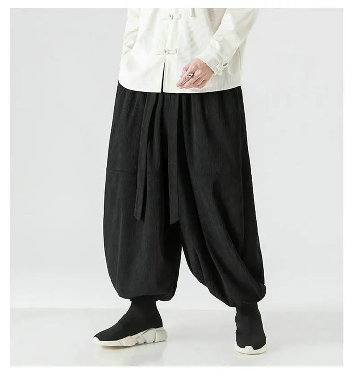 Velvoro Corduroy Harem Pants