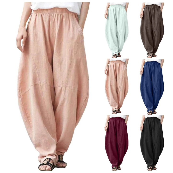 Eloria Linen Harem Pants