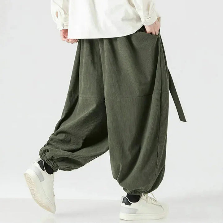 Velvoro Corduroy Harem Pants