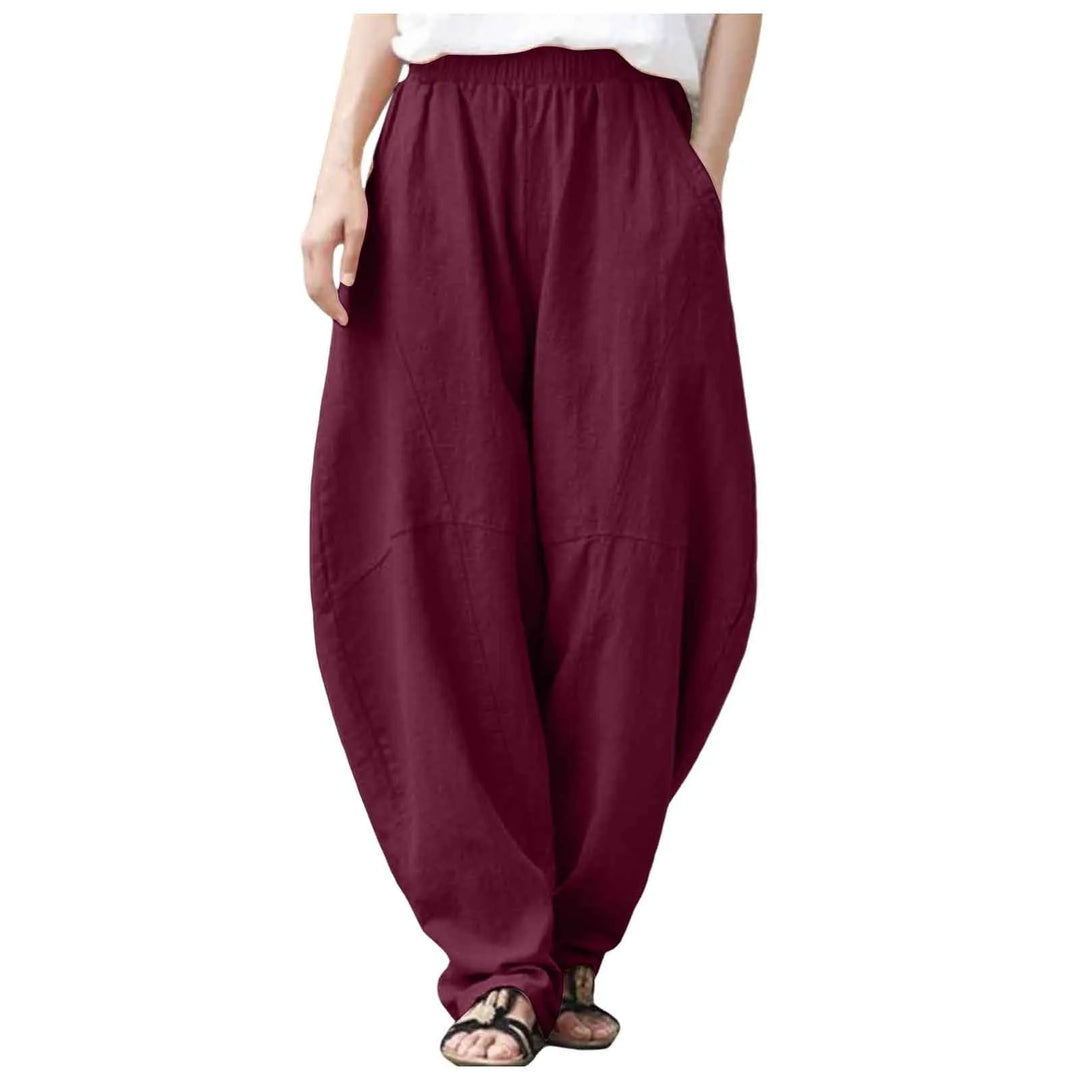 Eloria Linen Harem Pants