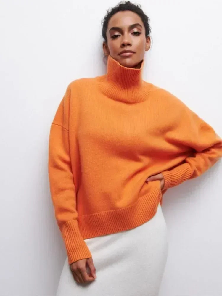 Olivia™ - Sweater with turtle neck