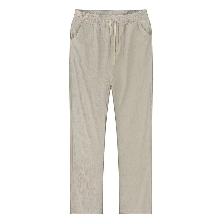 Zephyr Cotton-Linen Pants