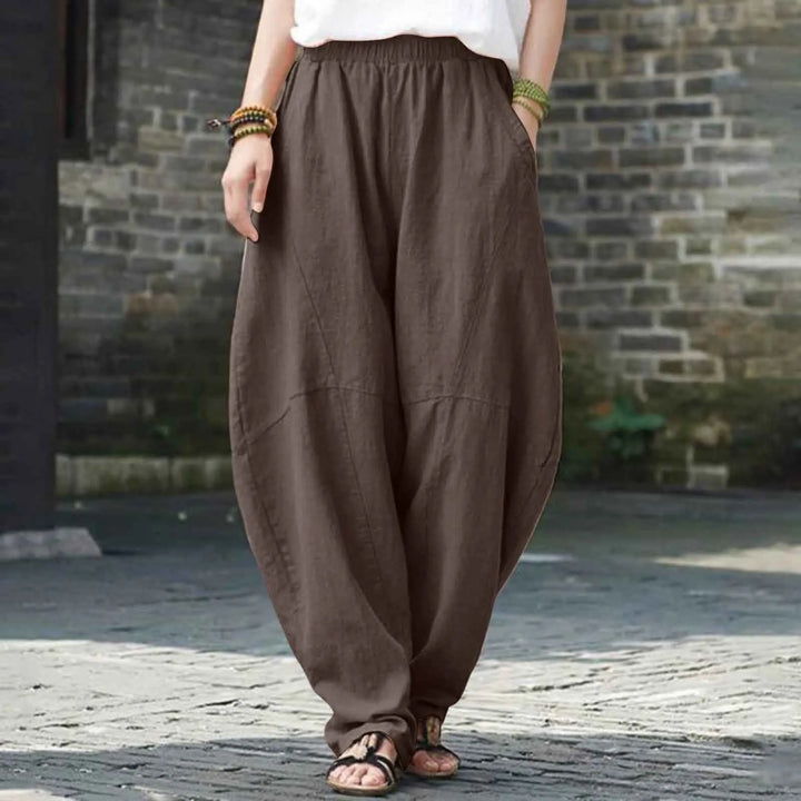 Eloria Linen Harem Pants