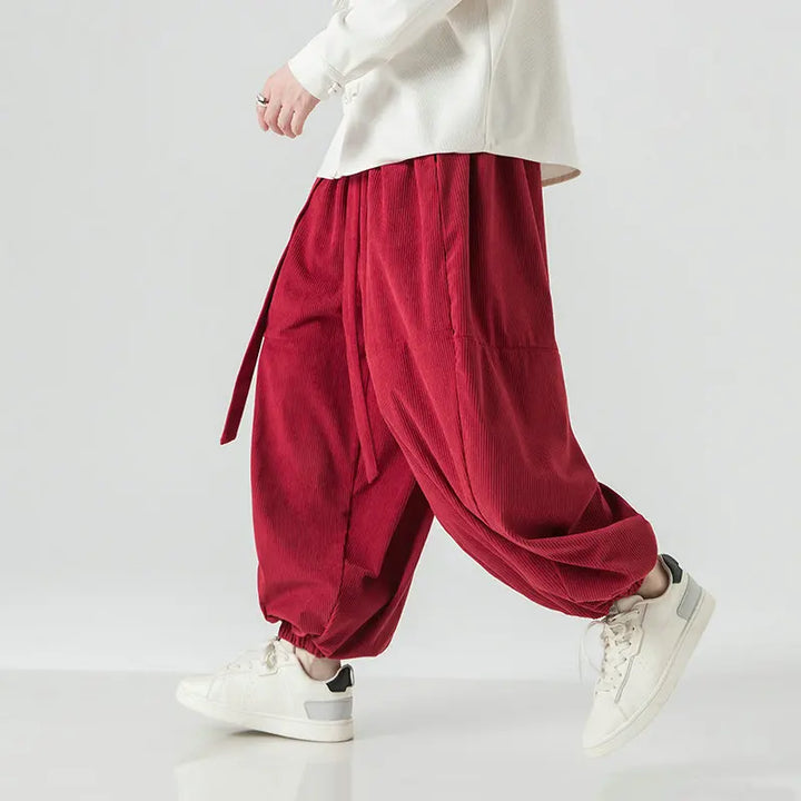 Velvoro Corduroy Harem Pants