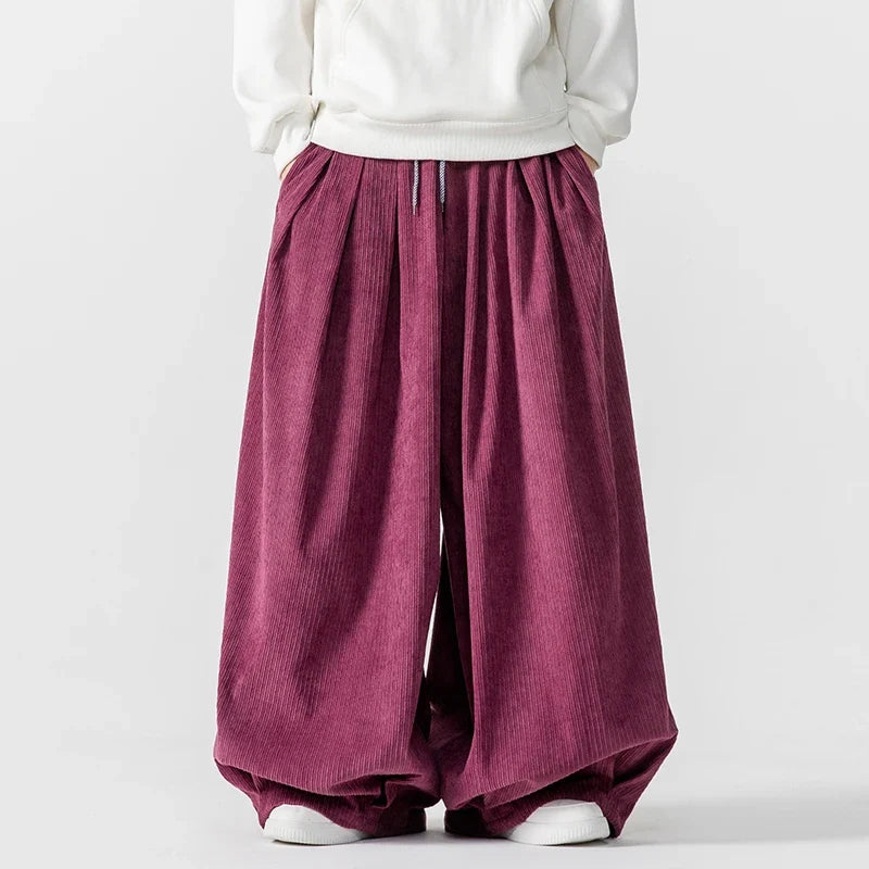 Aidrani Unisex Corduroy Street Trousers