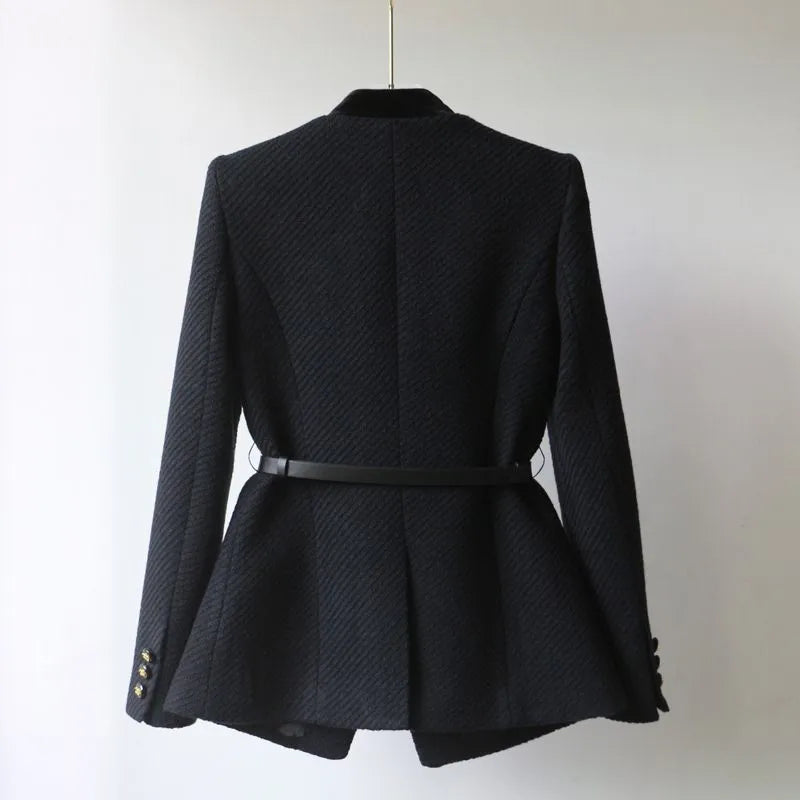 Veronique™ | Elegant Belted Blazer