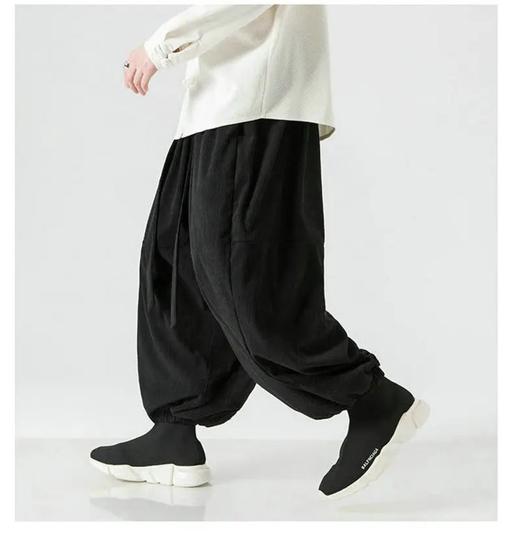 Velvoro Corduroy Harem Pants