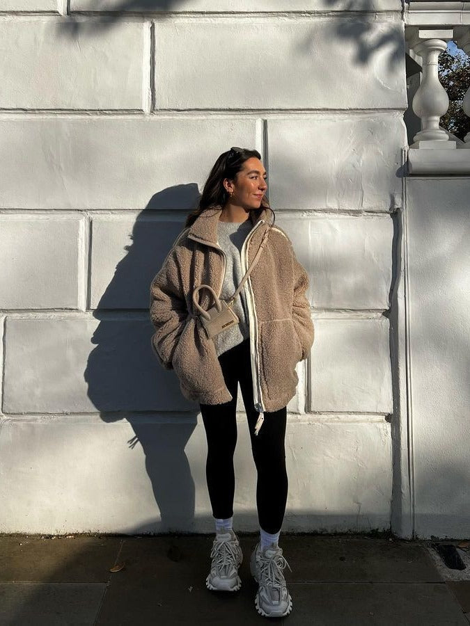 Zareen - Cozy Oversized Fleece Jacket