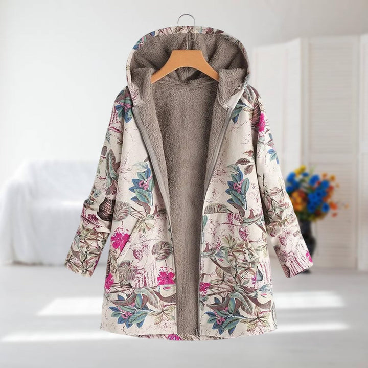 Florence™ | Floral Print Autumn Coat