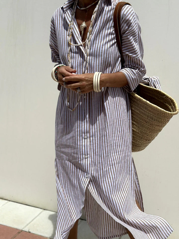 Elia™ | Striped Shirtdress