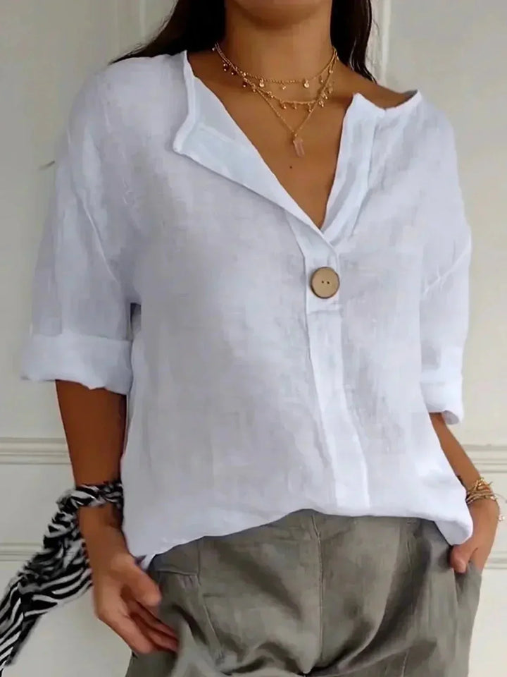 Carolien™ | Relaxed V-Neck Top