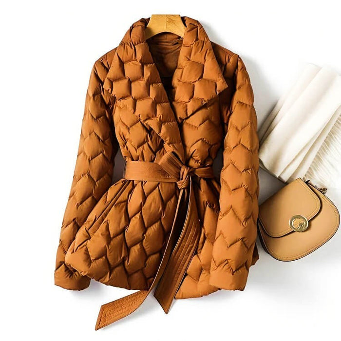 Amy™ | Stylish Quilted Down Coat